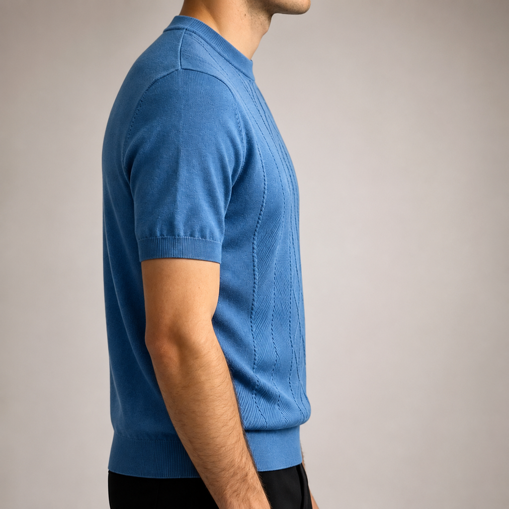 Ryan Men’s Cable Knit T-Shirt