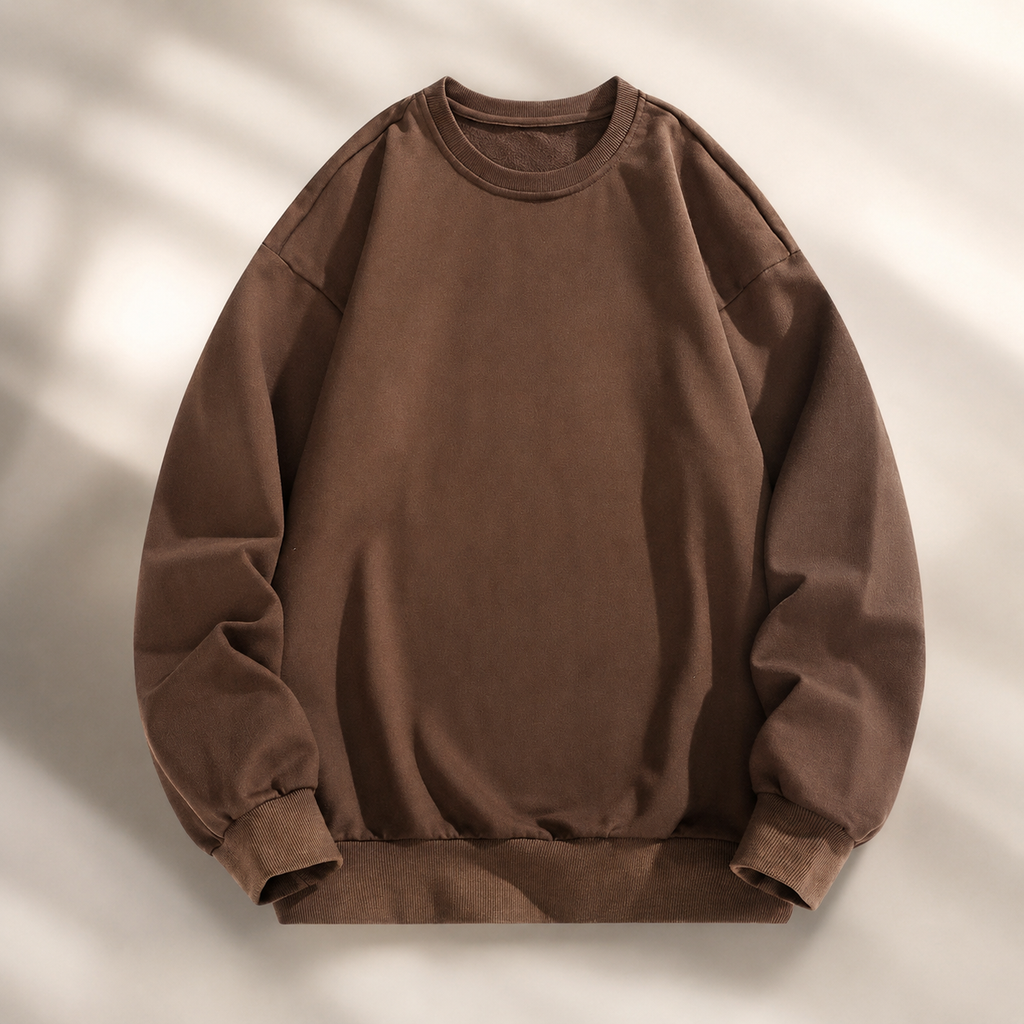 Emmett Solid Crewneck Sweatshirt