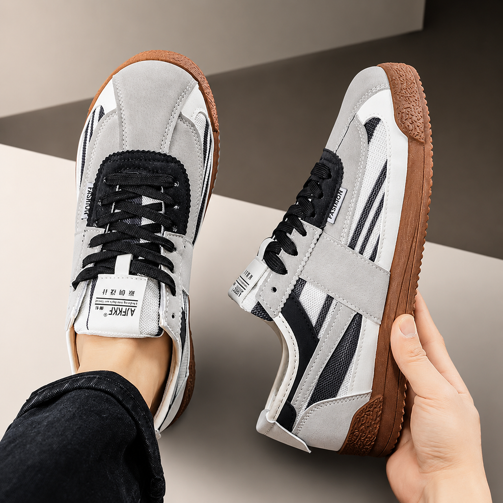 Zane Men’s Retro Suede Sneakers