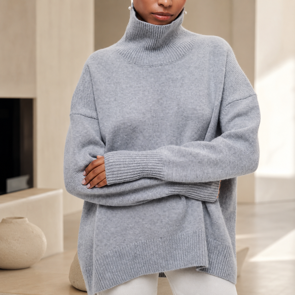 Madison’s Oversized Turtleneck Sweater