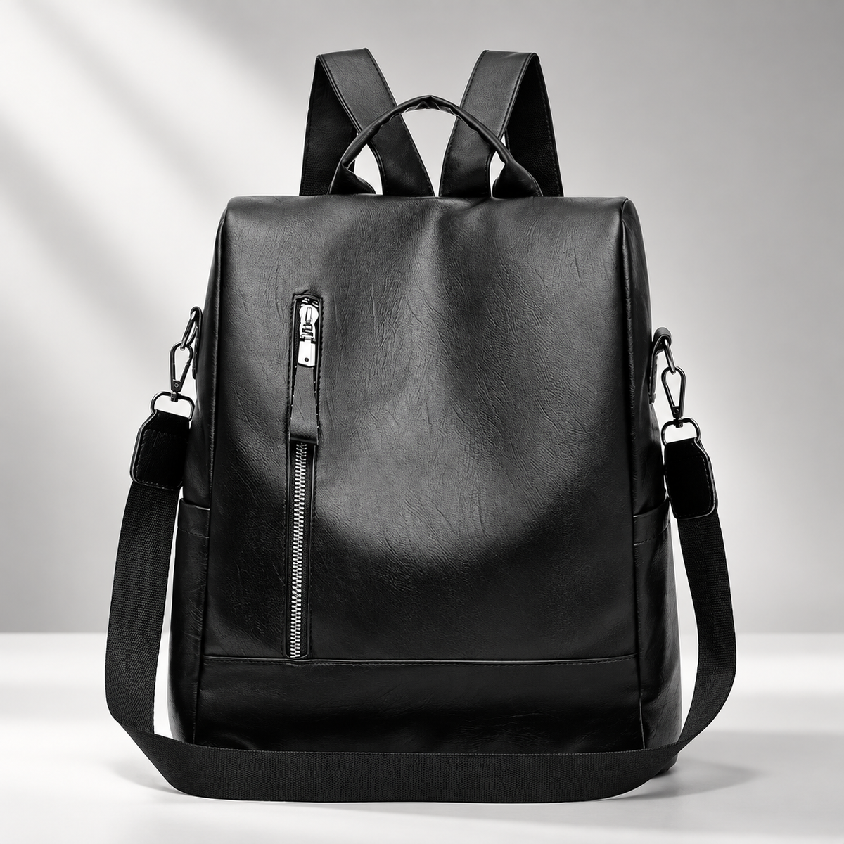 Colette Women’s Anti-Theft Convertible Backpack Purse – Two-Tone Shoulder Bag with Rear Access