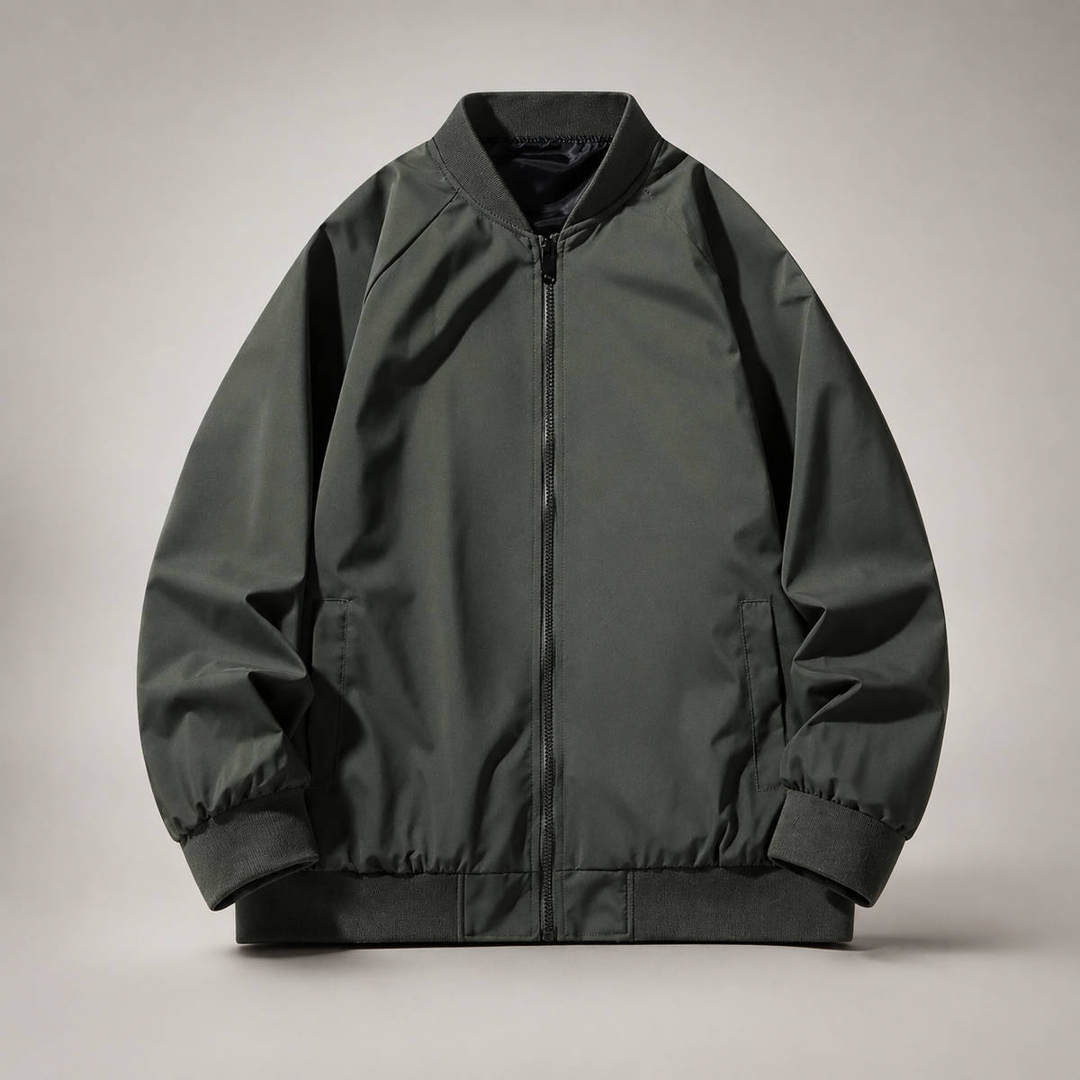 Lorenzo Men’s Lightweight Spring Bomber Jacket