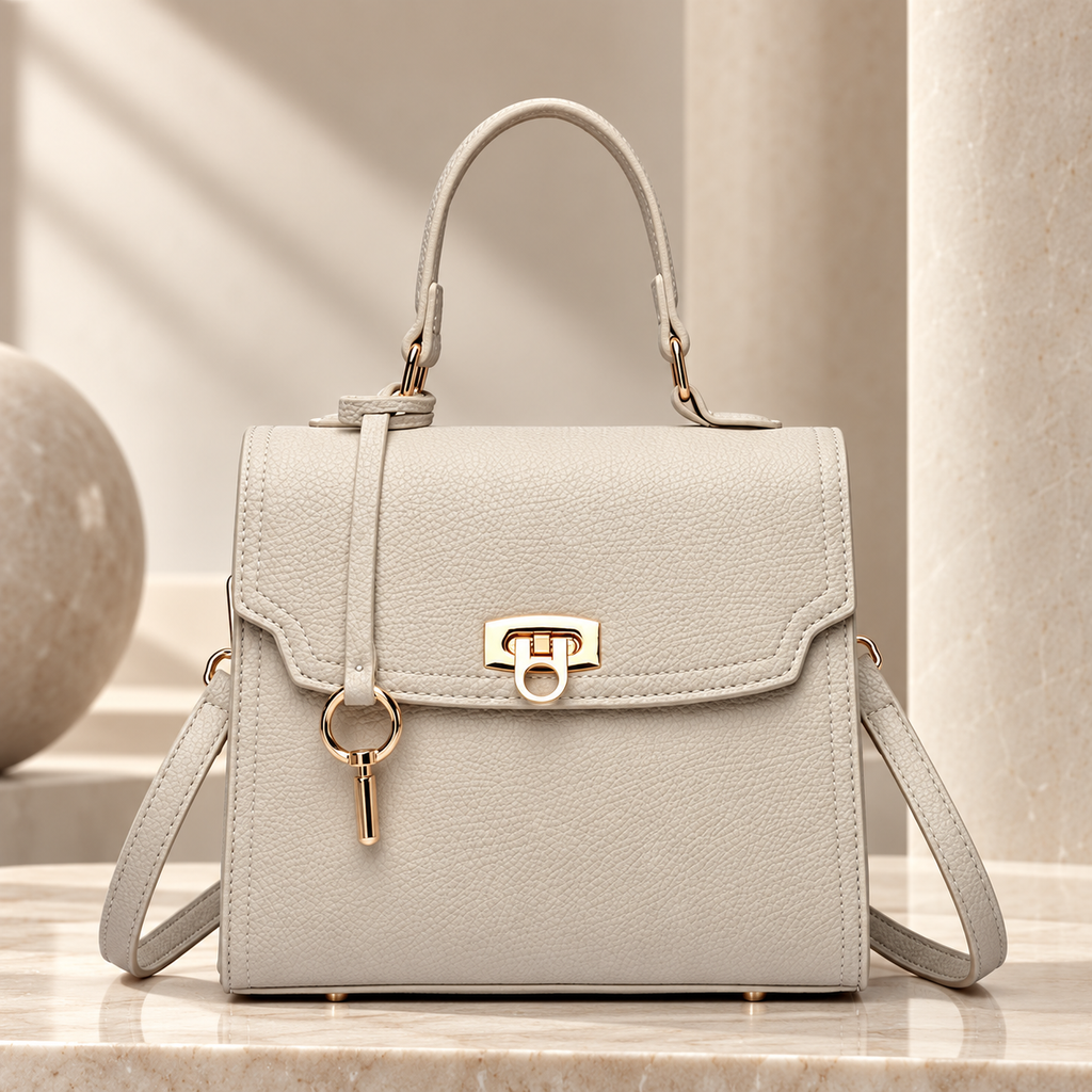 Amélie Women’s Structured Top Handle Handbag