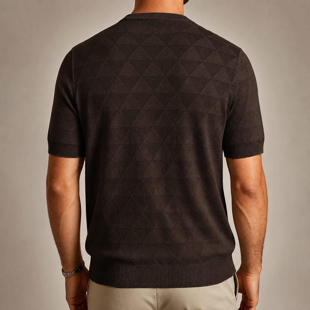 Blake Men’s Geometric Knit T-Shirt