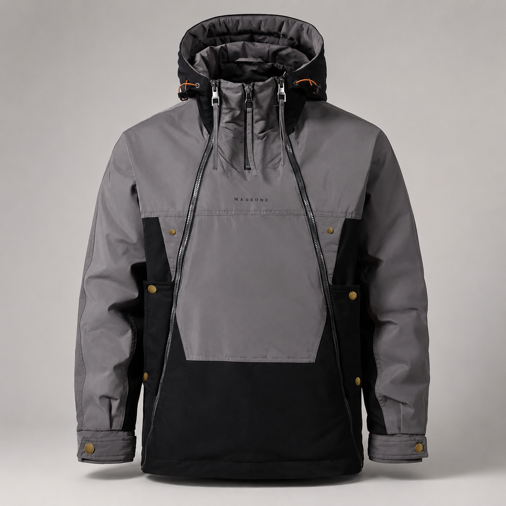 Everett Men’s Colorblock Hooded Jacket