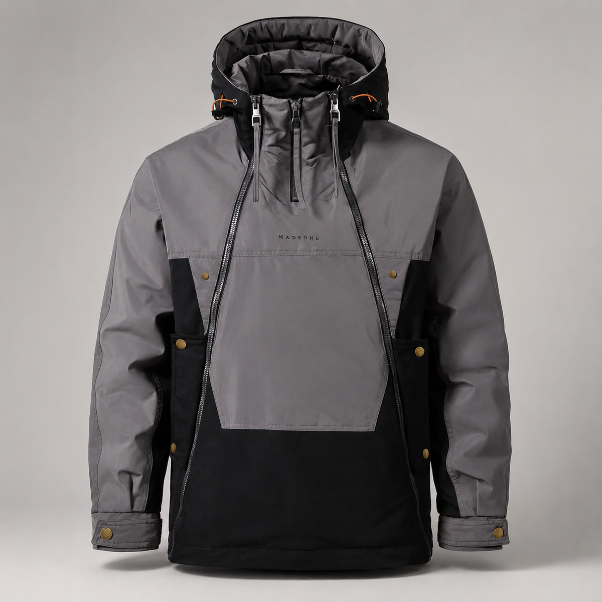 Everett Men’s Colorblock Hooded Jacket