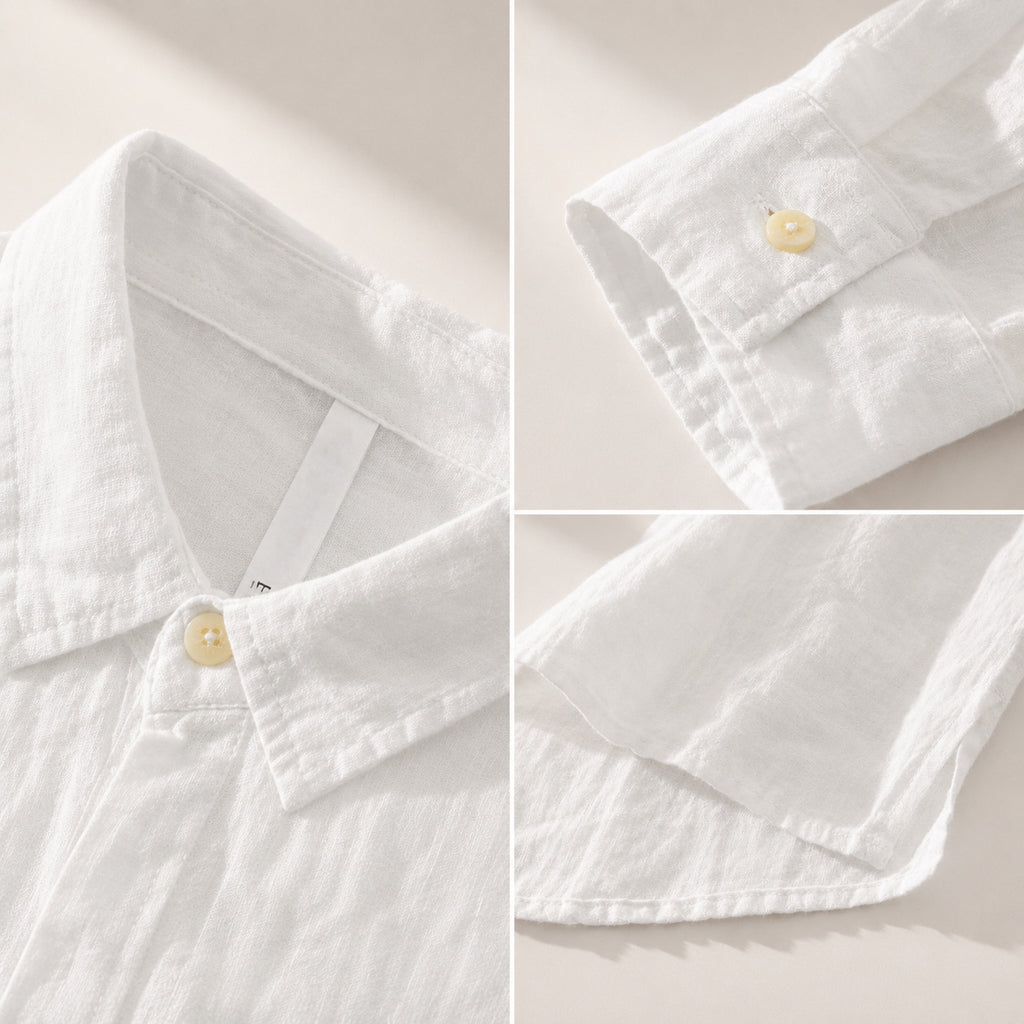 Caleb Men’s Half-Button Popover Shirt