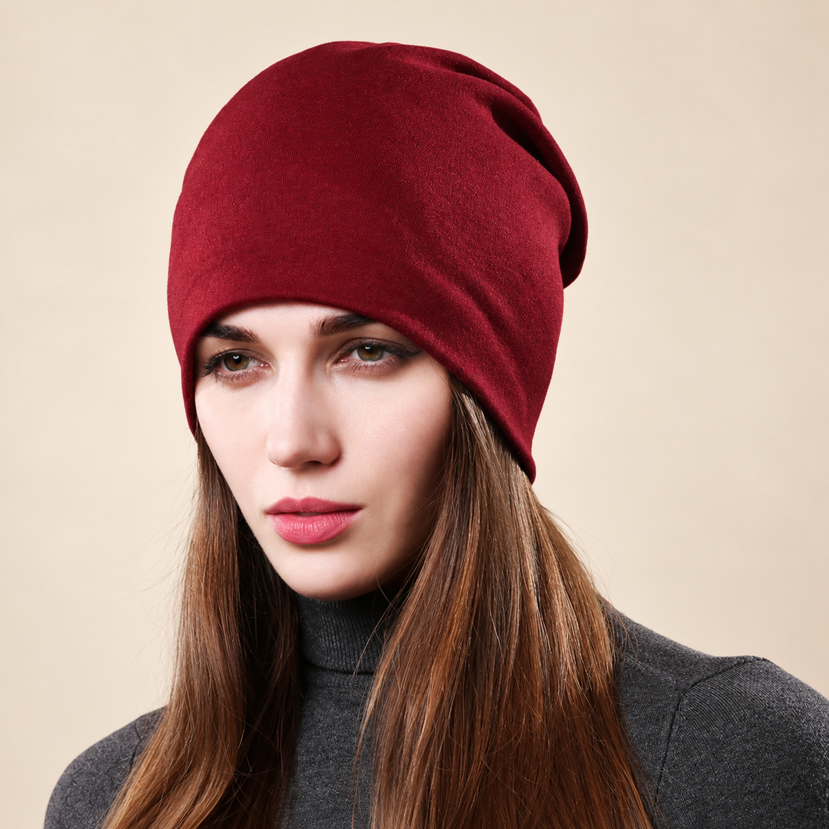 Lucia Women’s Slouchy Knit Beanie