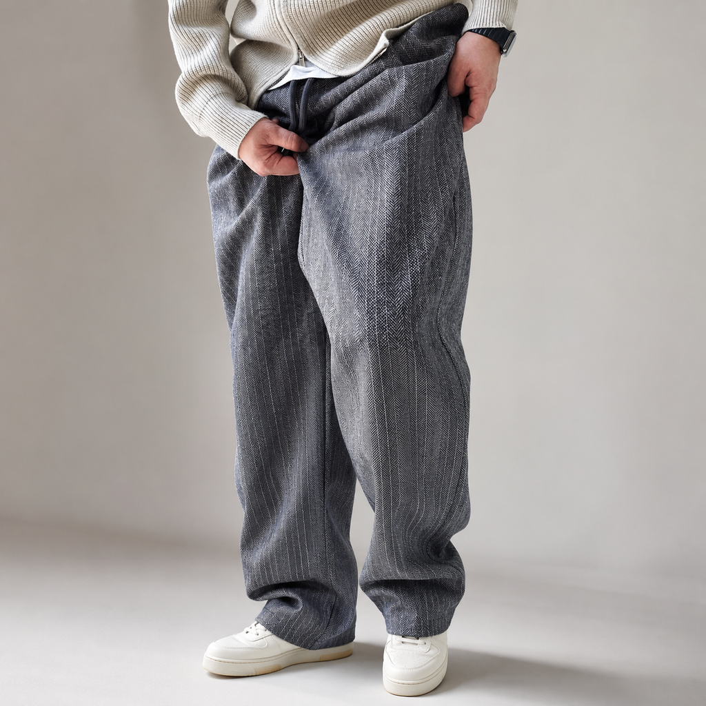 Jackson Men’s Pinstripe Relaxed Jogger Pants