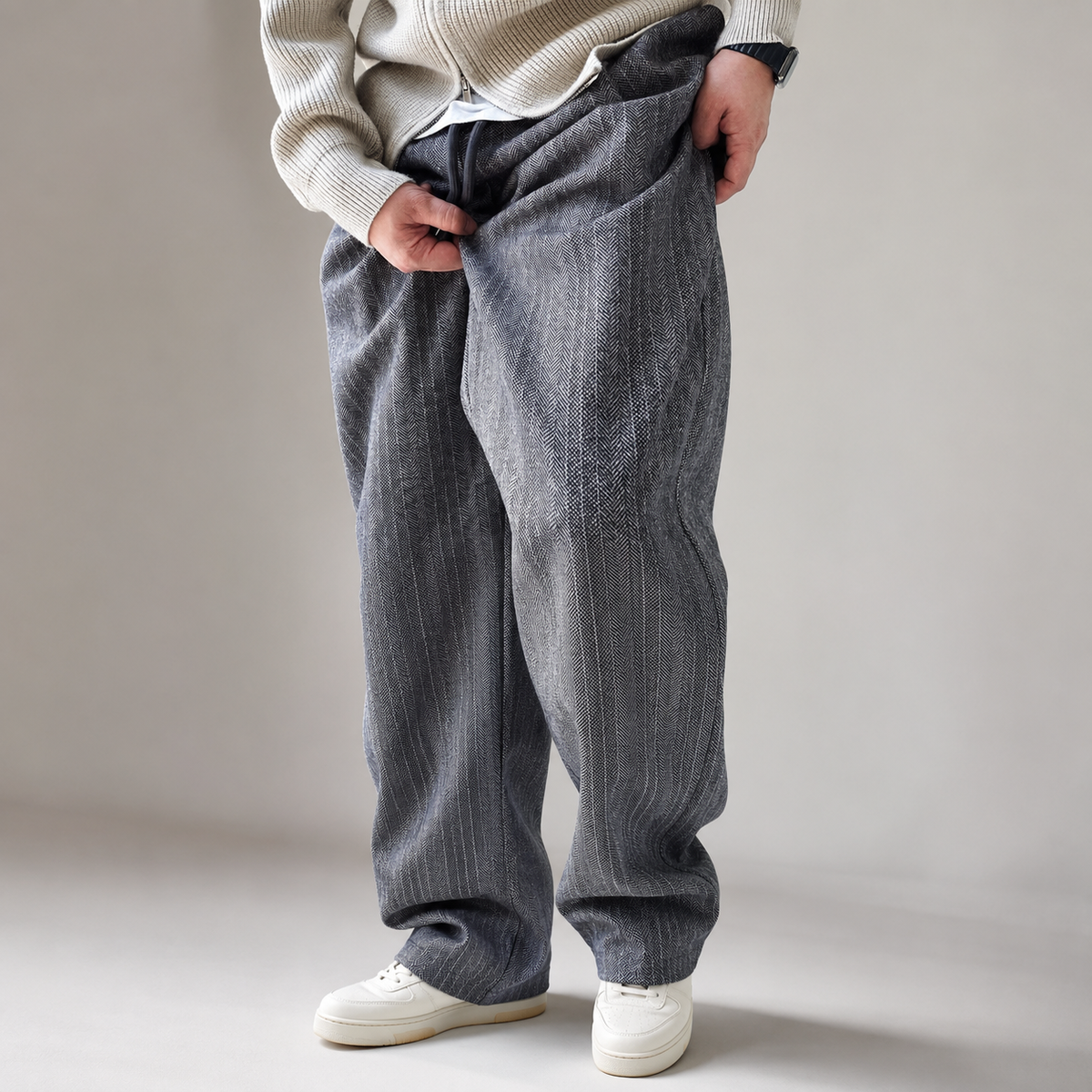 Jackson Men’s Pinstripe Relaxed Jogger Pants