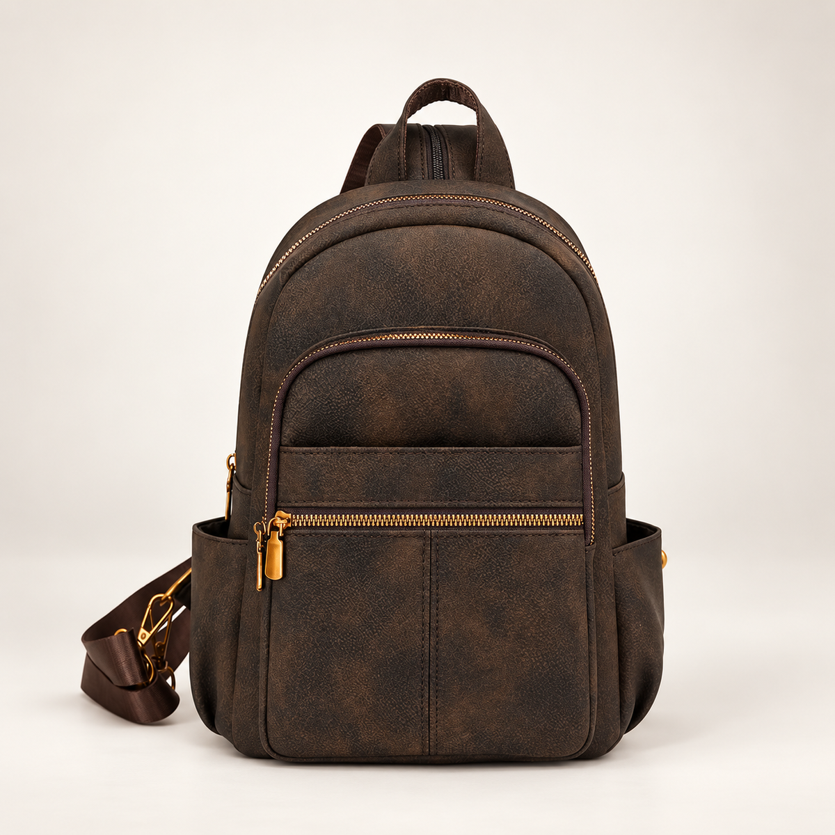 Margot Textured Multi-Pocket Backpack