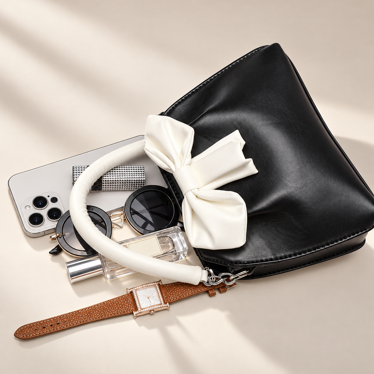 Rosalie Bow Mini Crossbody Bag