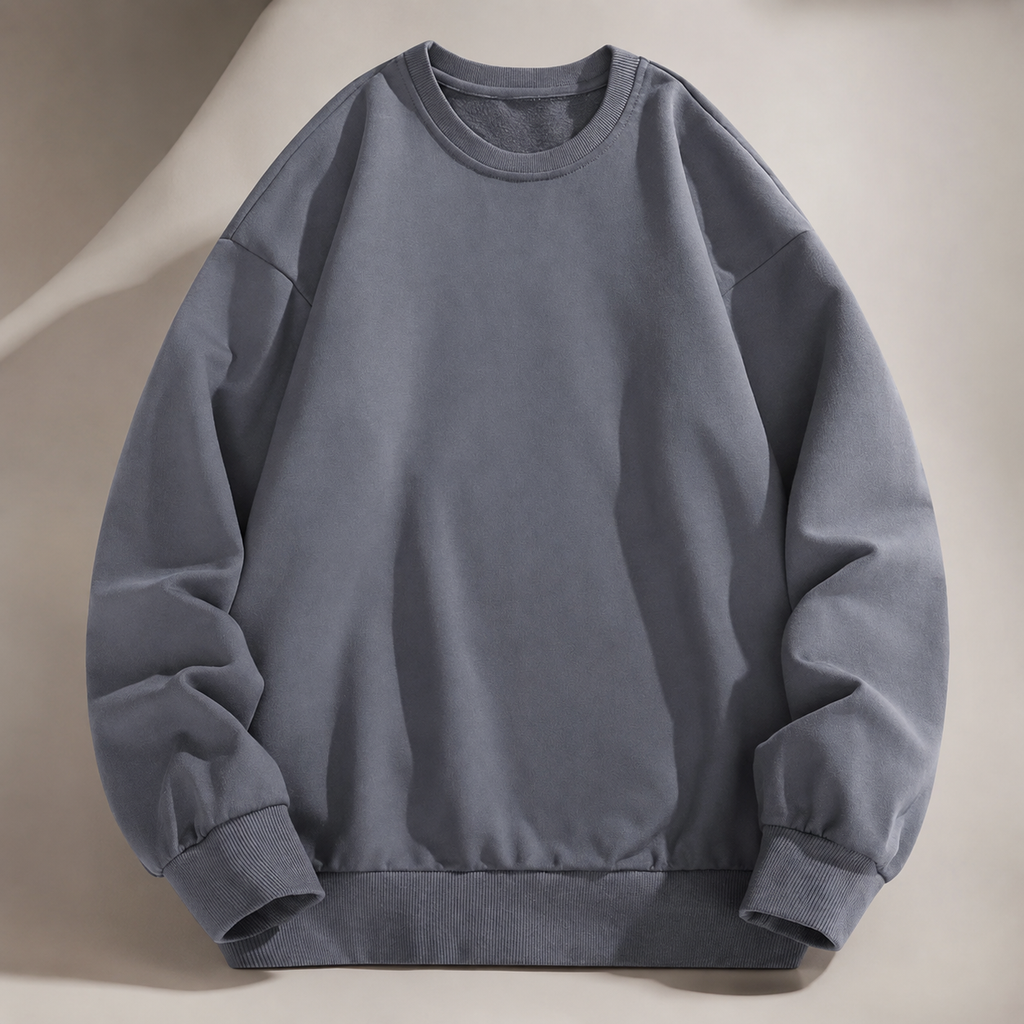 Emmett Solid Crewneck Sweatshirt
