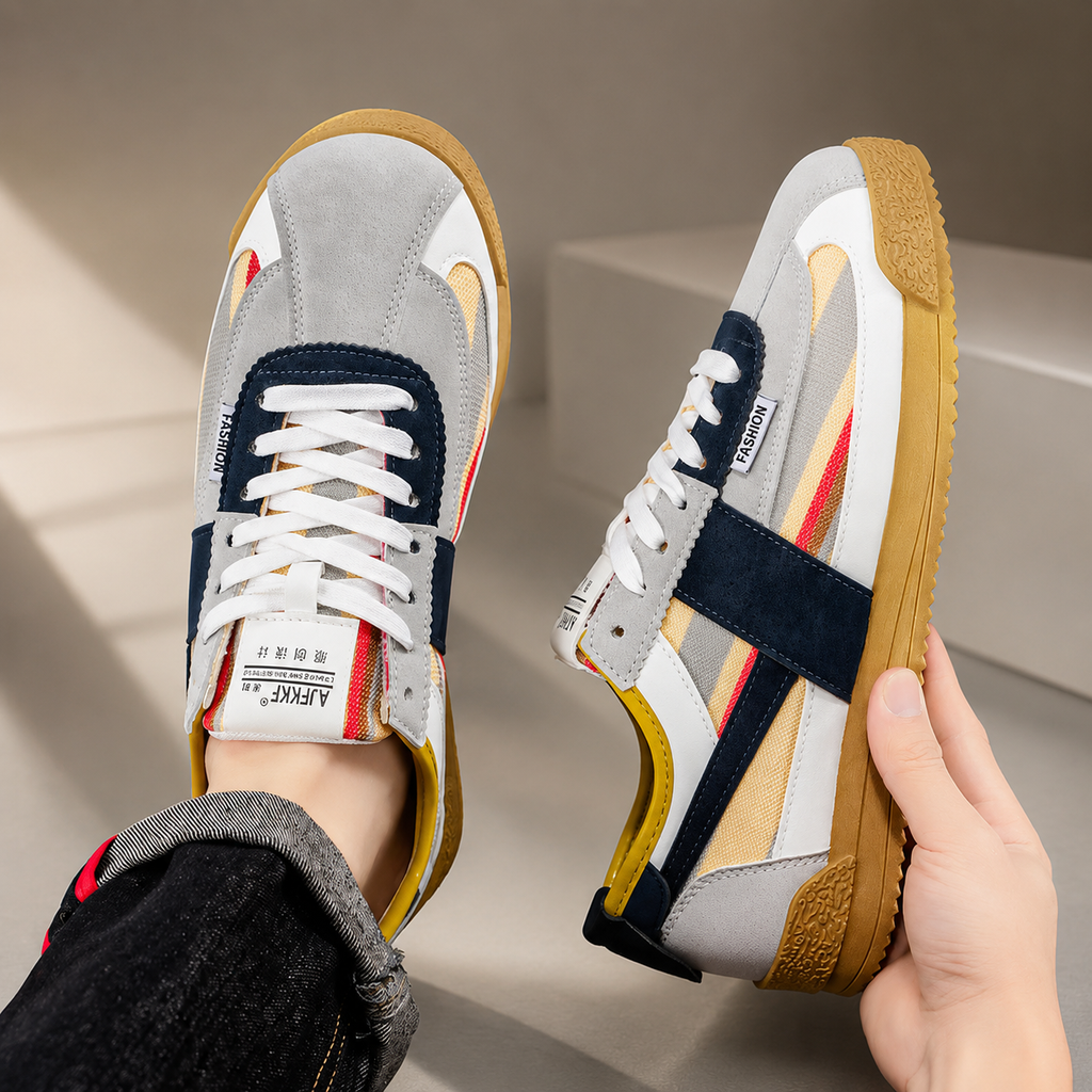 Zane Men’s Retro Suede Sneakers