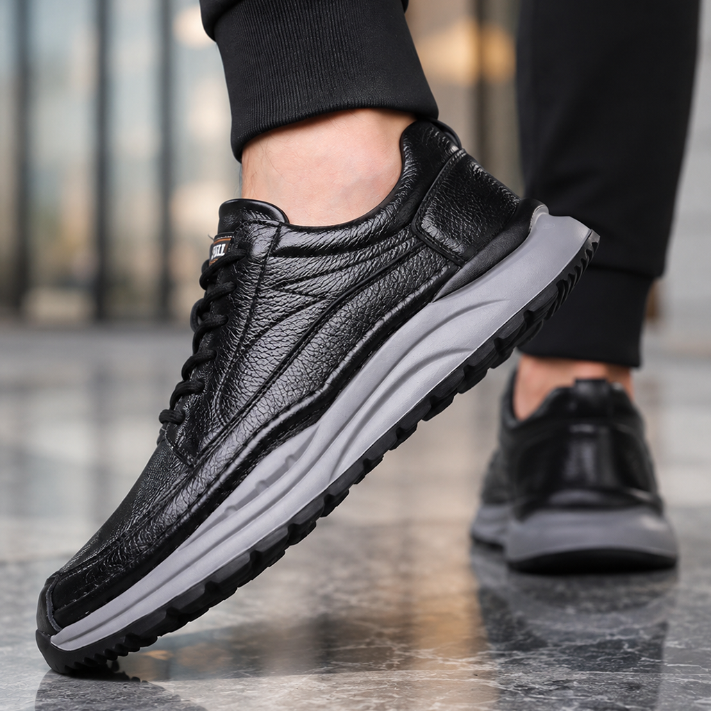 Cole Men’s Textured Lace-Up Sneakers