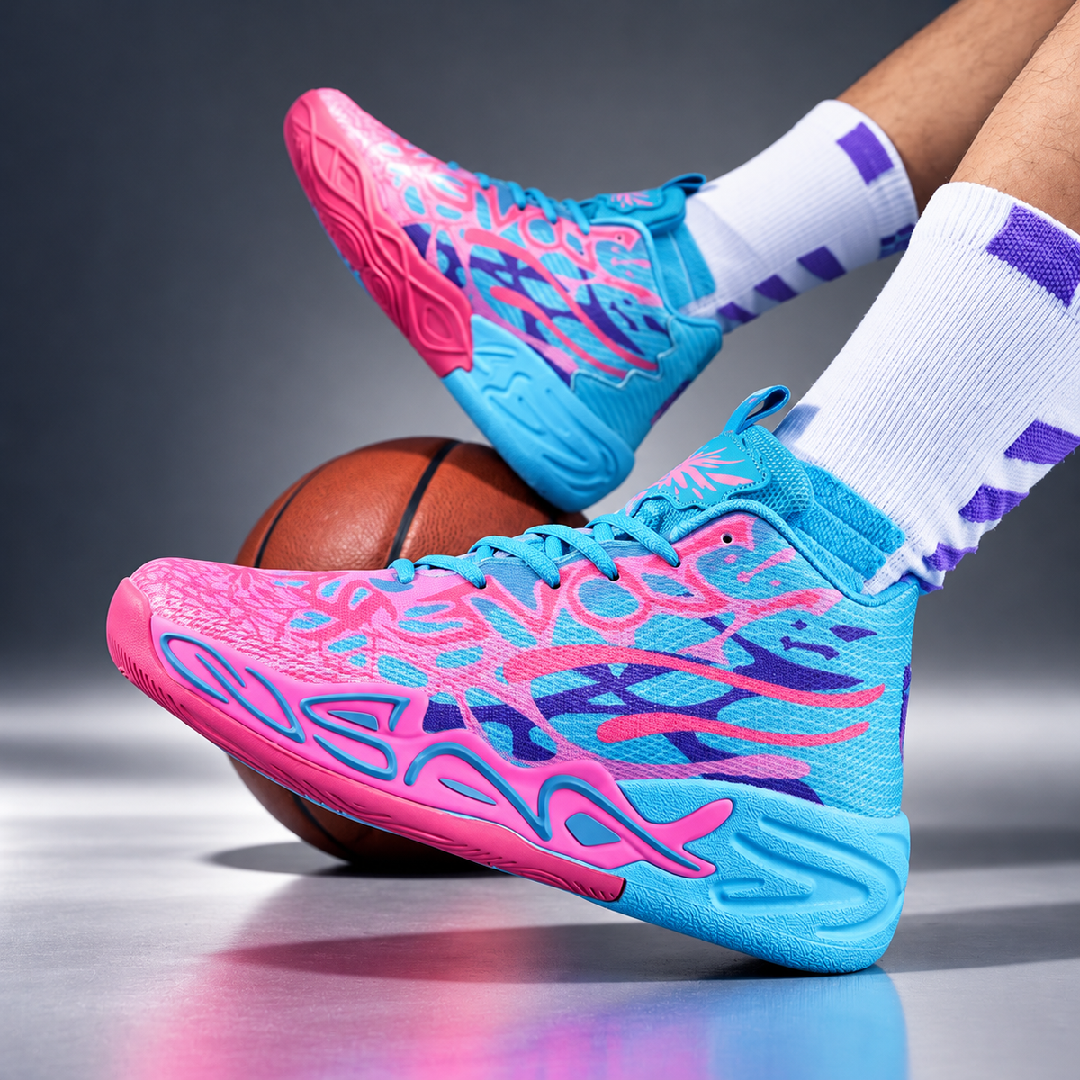 Rowan Performance High-Top Basketball Sneakers