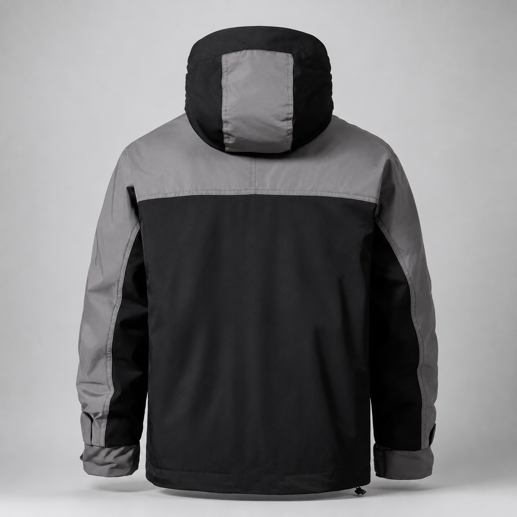 Everett Men’s Colorblock Hooded Jacket