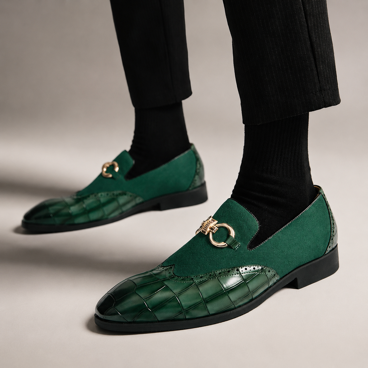 Bennett Buckle Loafers