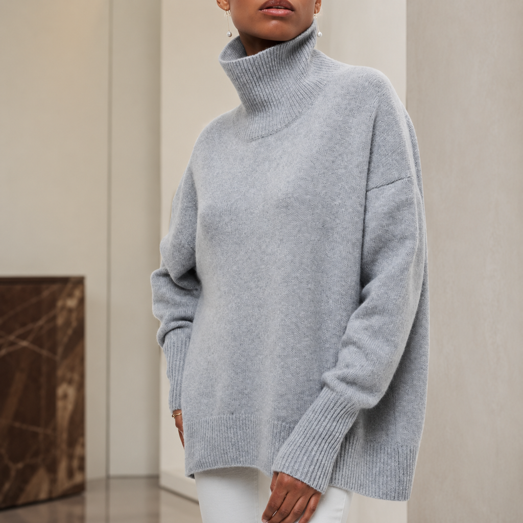 Madison’s Oversized Turtleneck Sweater