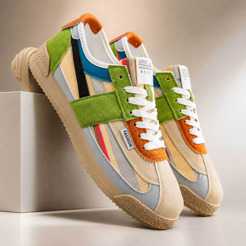 Zane Men’s Retro Suede Sneakers