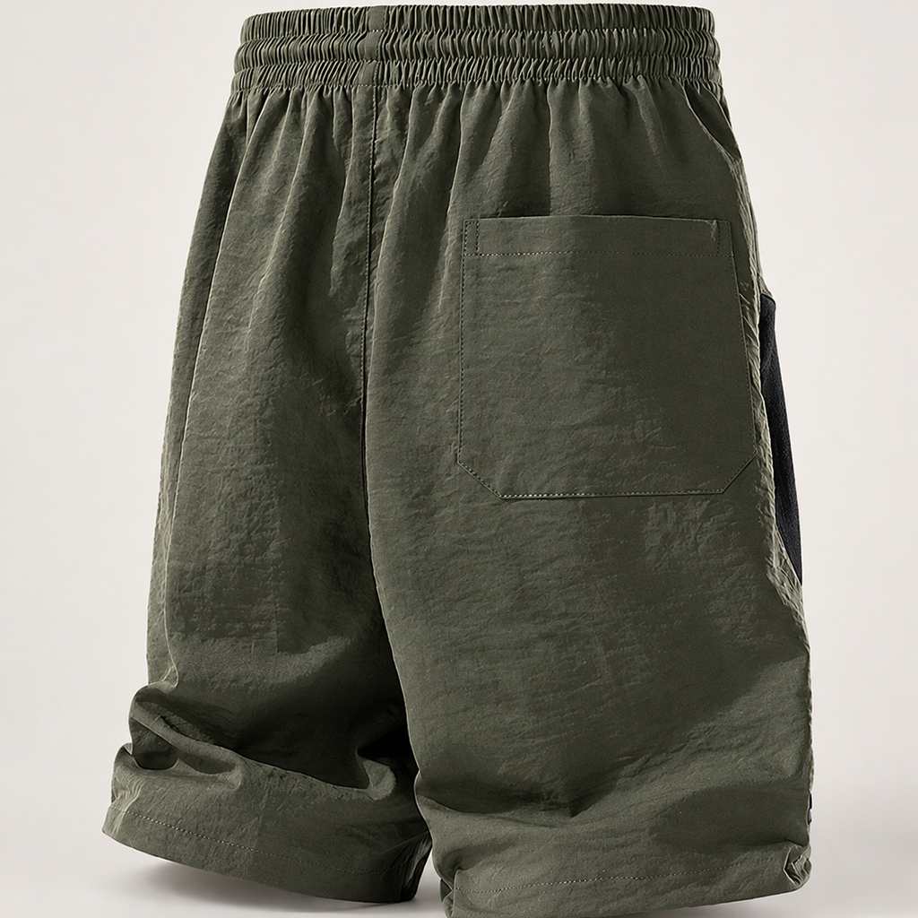 Logan Men’s Color-Block Cargo Shorts