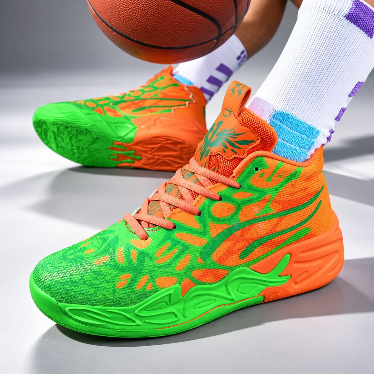 Rowan Performance High-Top Basketball Sneakers