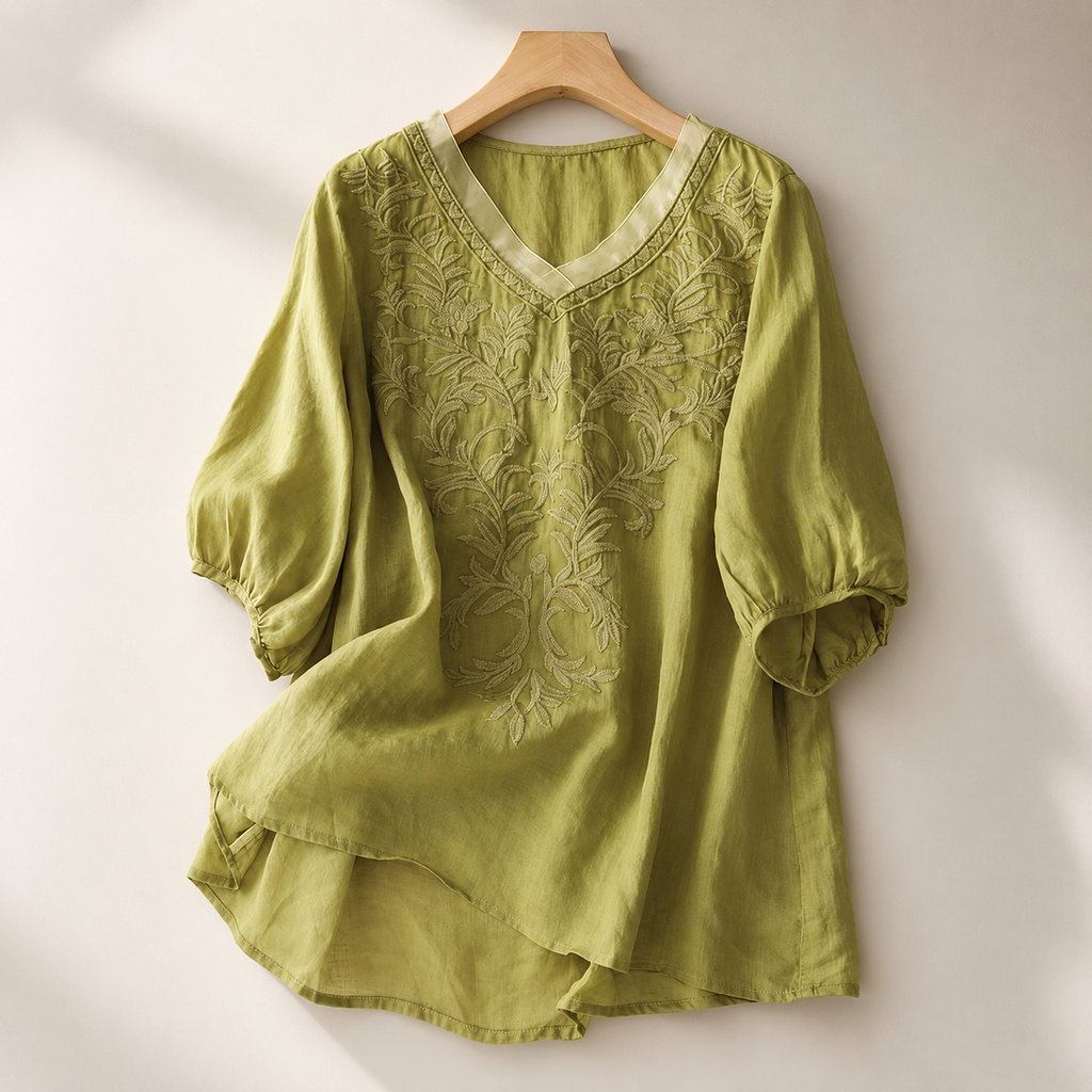 Camille Women’s Embroidered Blouse