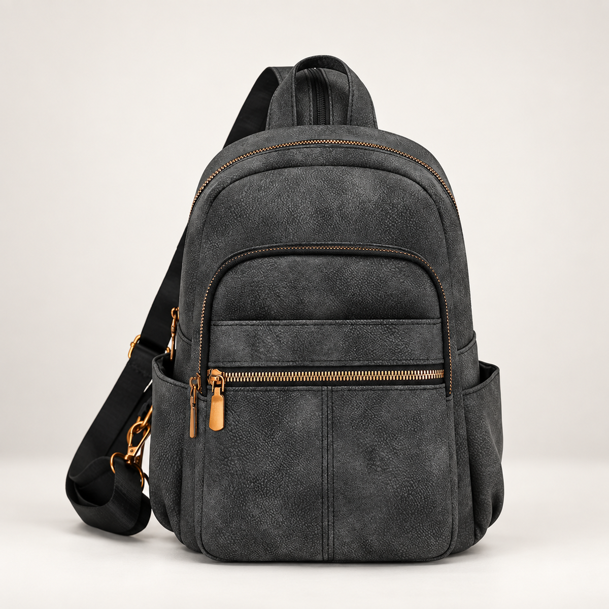Margot Textured Multi-Pocket Backpack