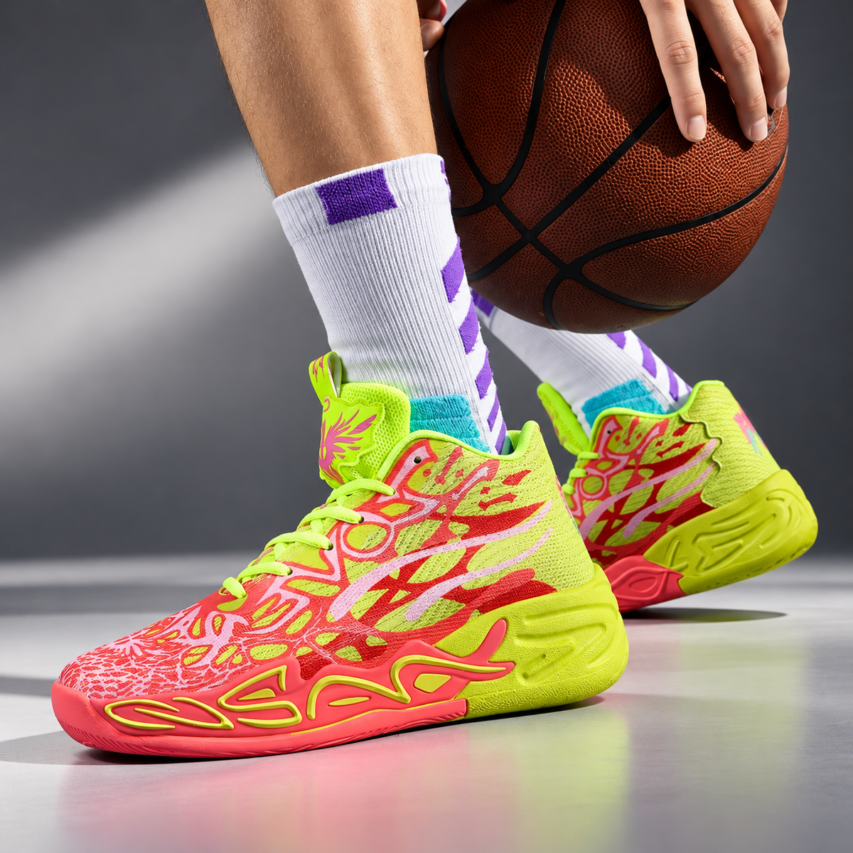 Rowan Performance High-Top Basketball Sneakers