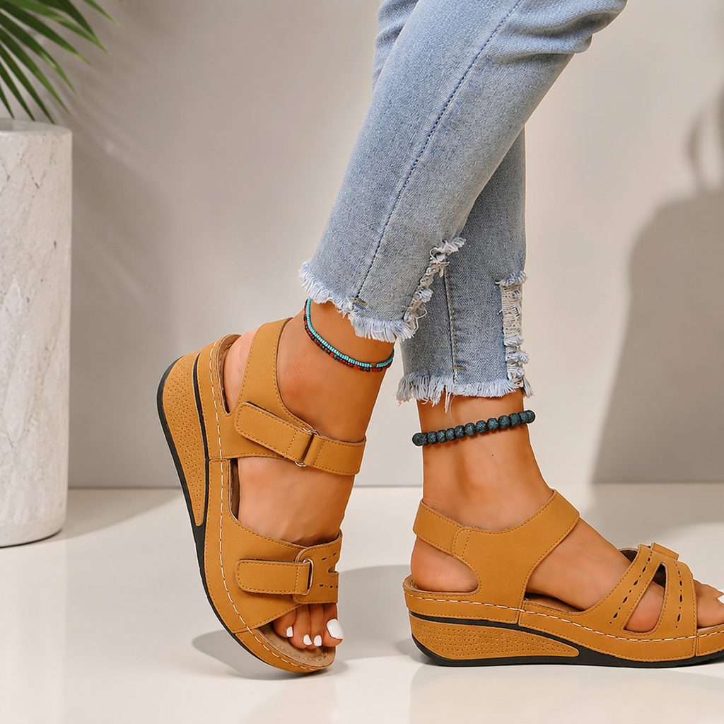 Nora Women’s Orthopedic Wedge Sandals