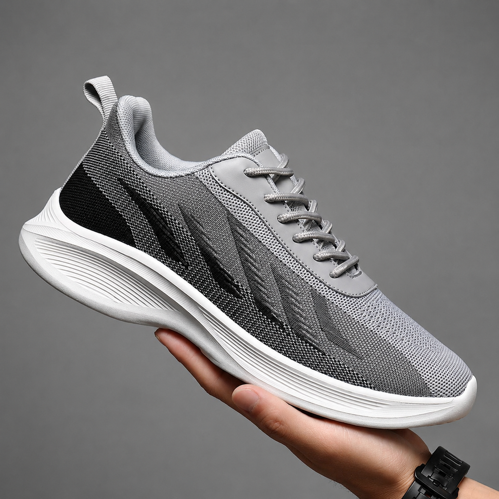 Ryan Breathable Mesh Lace-Up Sneakers