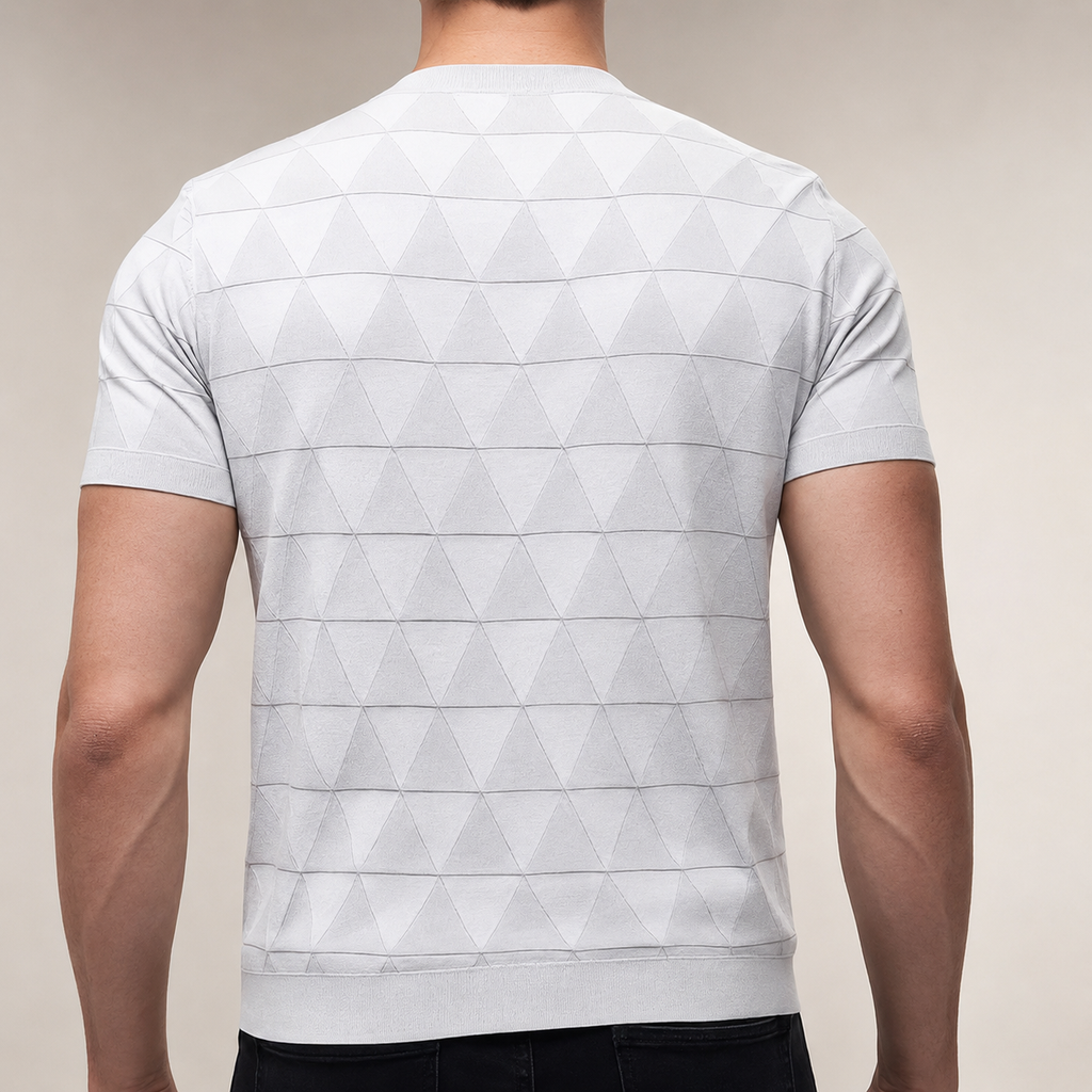 Blake Men’s Geometric Knit T-Shirt