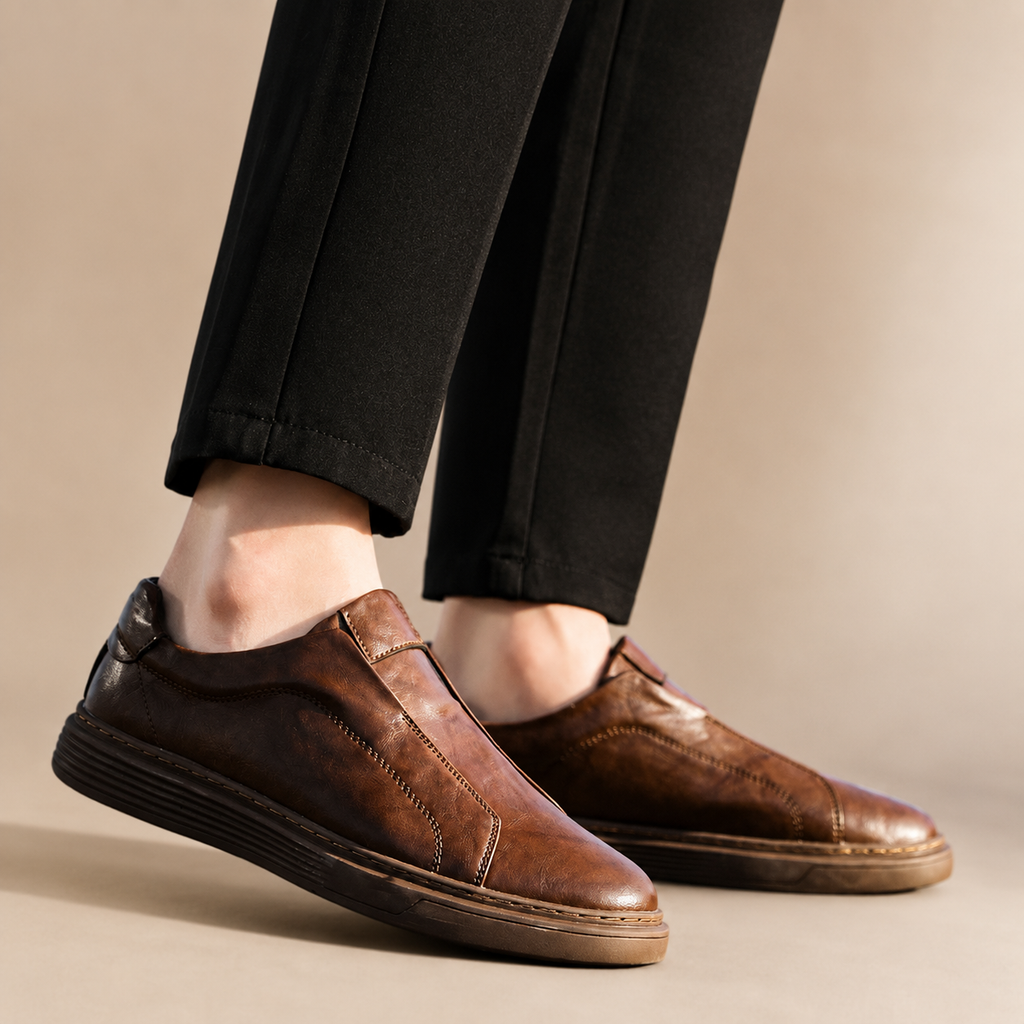 Mason Men’s Genuine Leather Sneakers