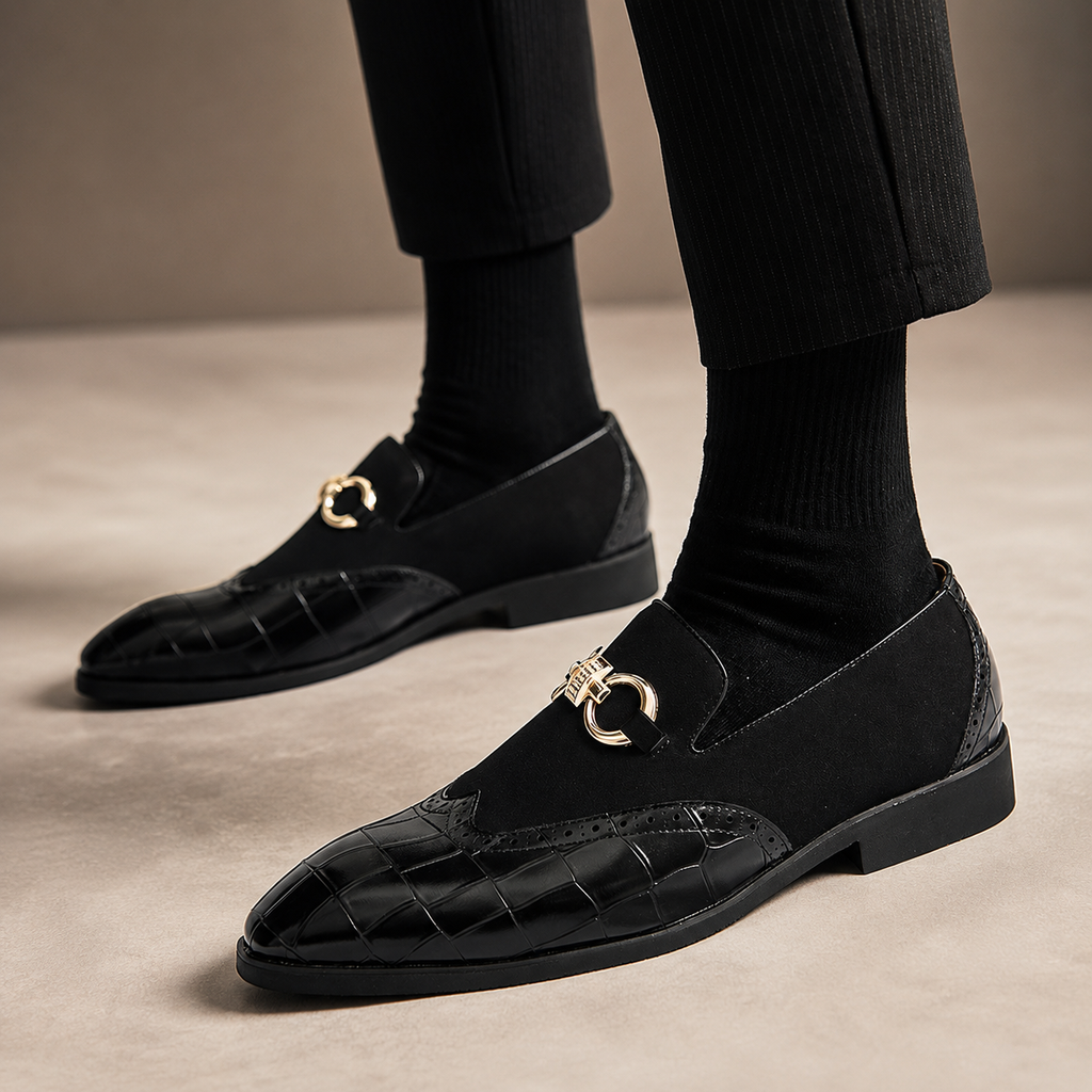 Bennett Buckle Loafers