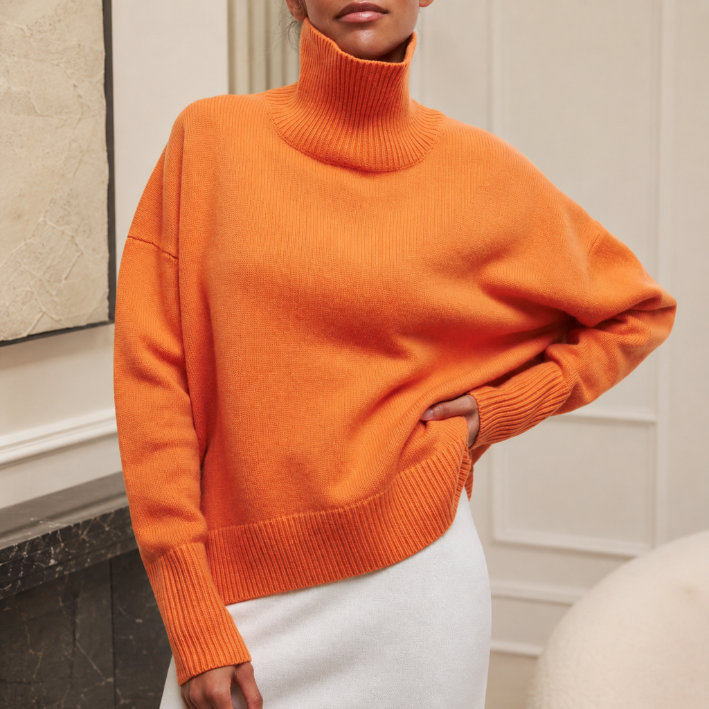 Madison’s Oversized Turtleneck Sweater