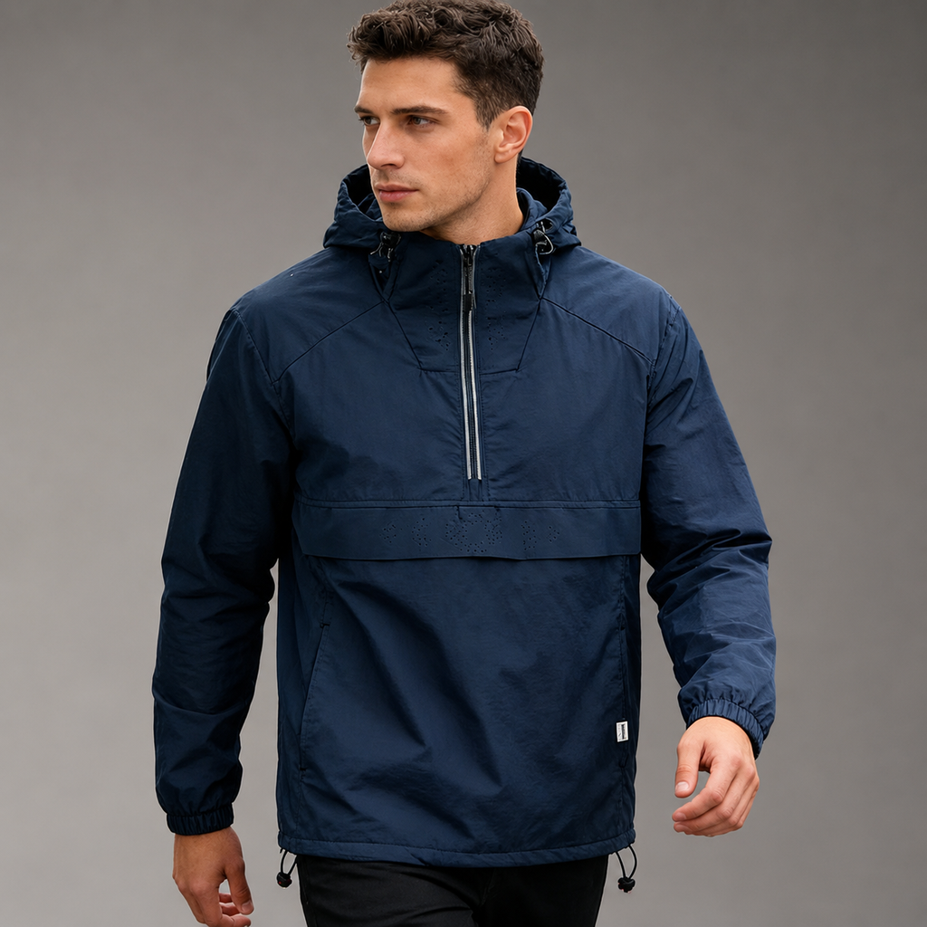Avery Hooded Half-Zip Jacket
