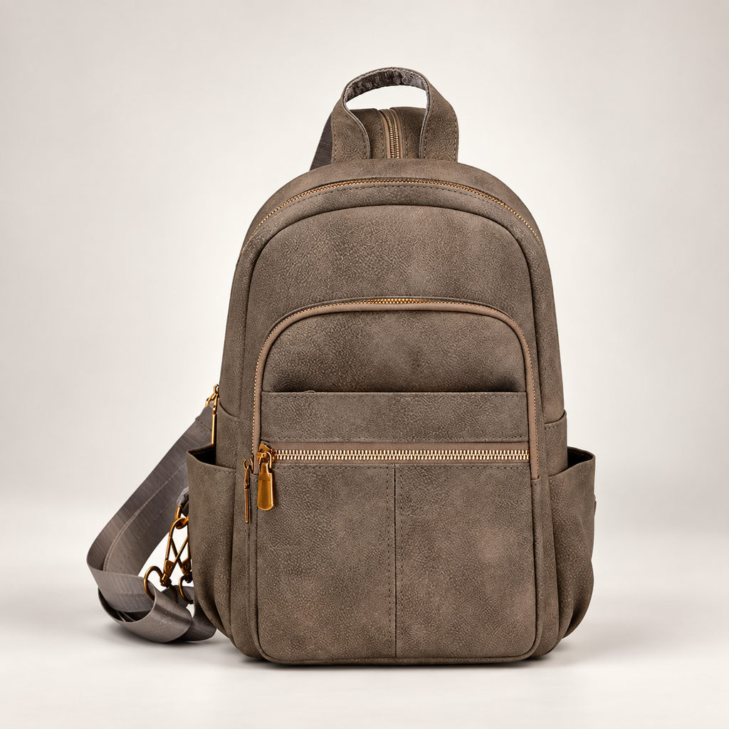 Margot Textured Multi-Pocket Backpack