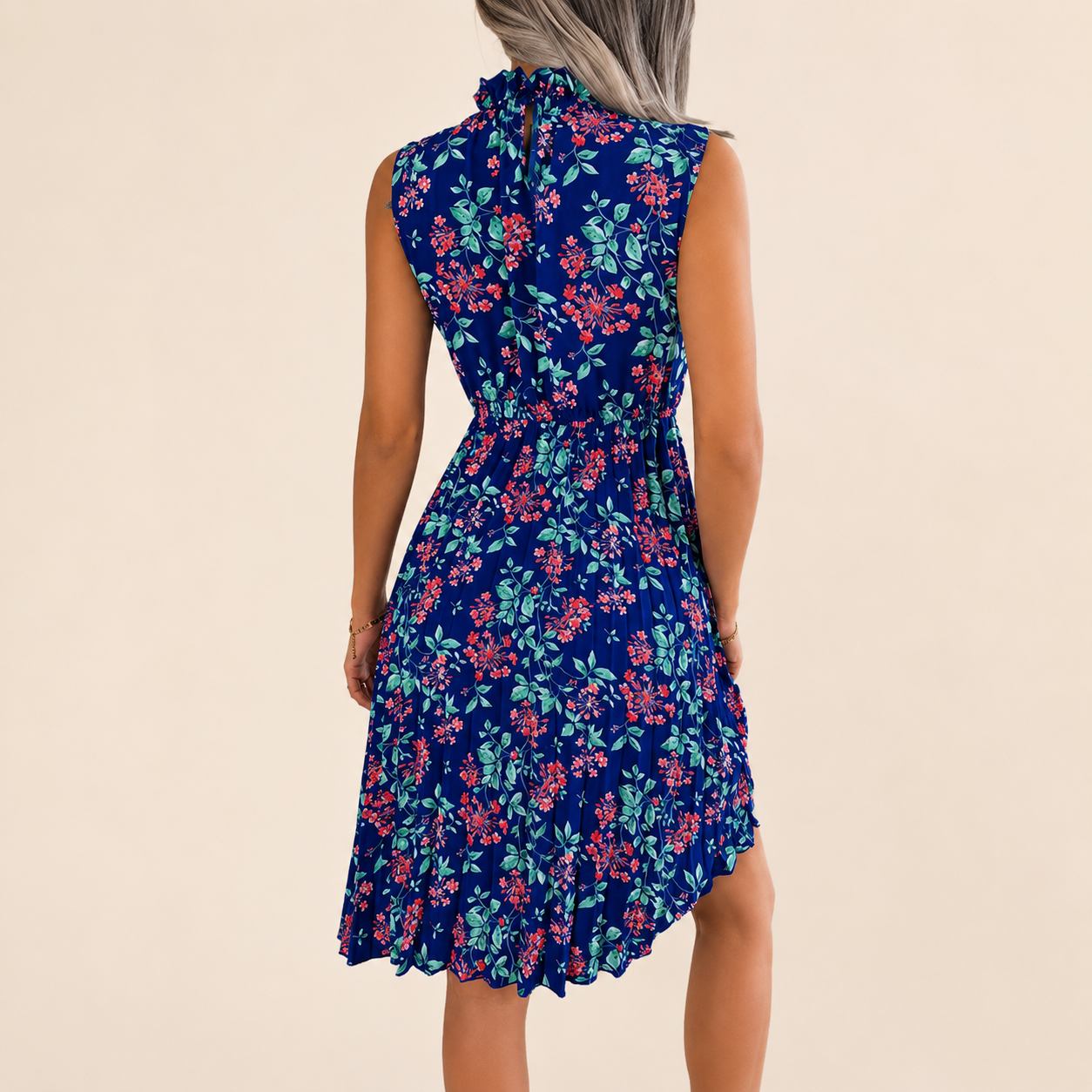 Claire Women’s Sleeveless Floral Dress