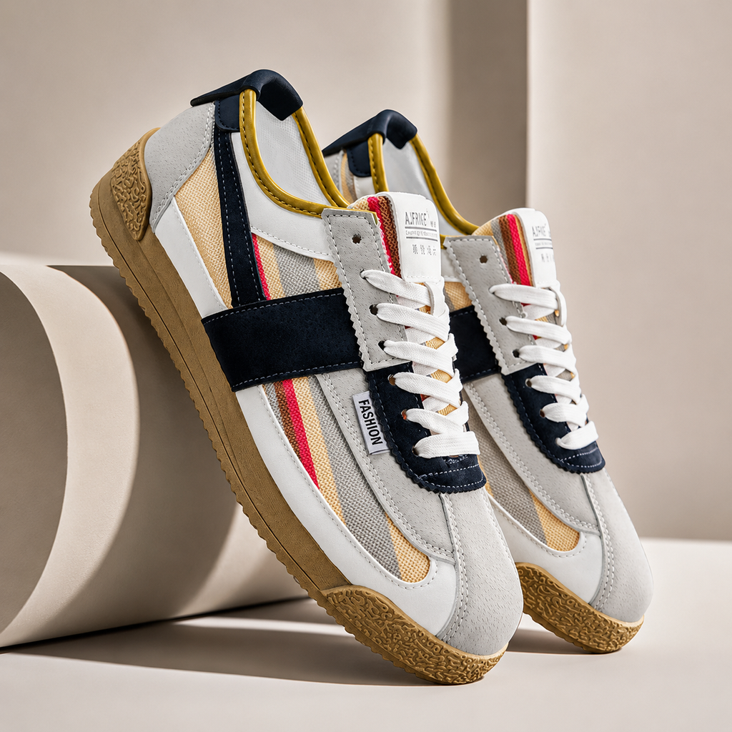 Zane Men’s Retro Suede Sneakers