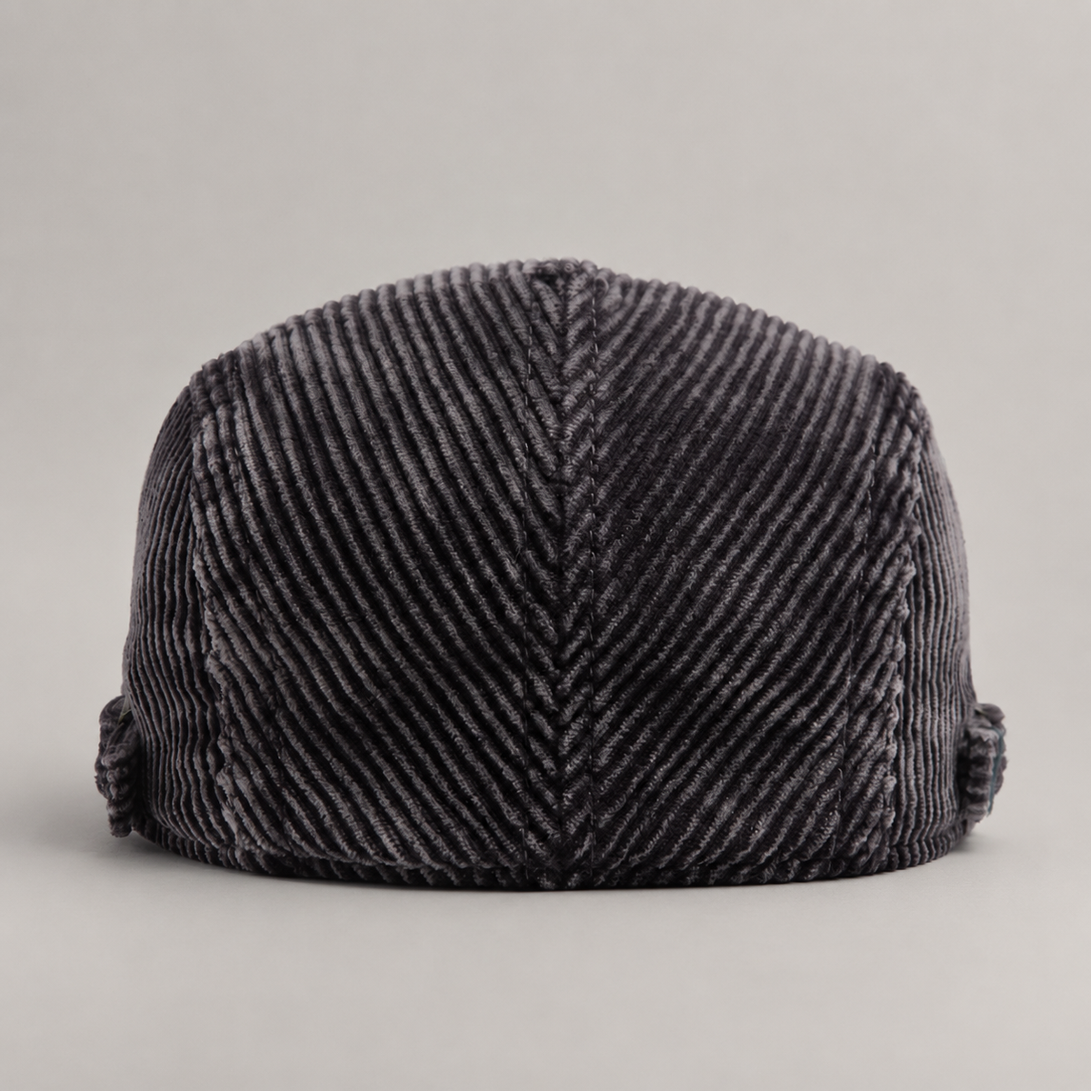 Orson Corduroy Flat Cap with Adjustable Side Buckle