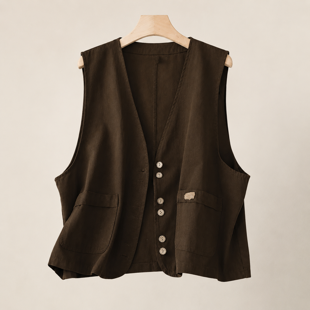 Savannah Button Vest
