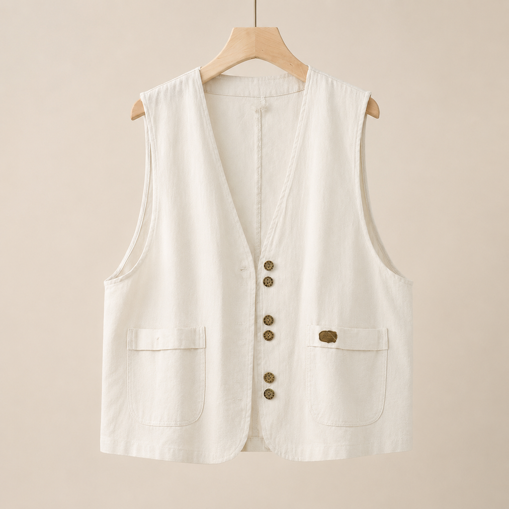 Savannah Button Vest