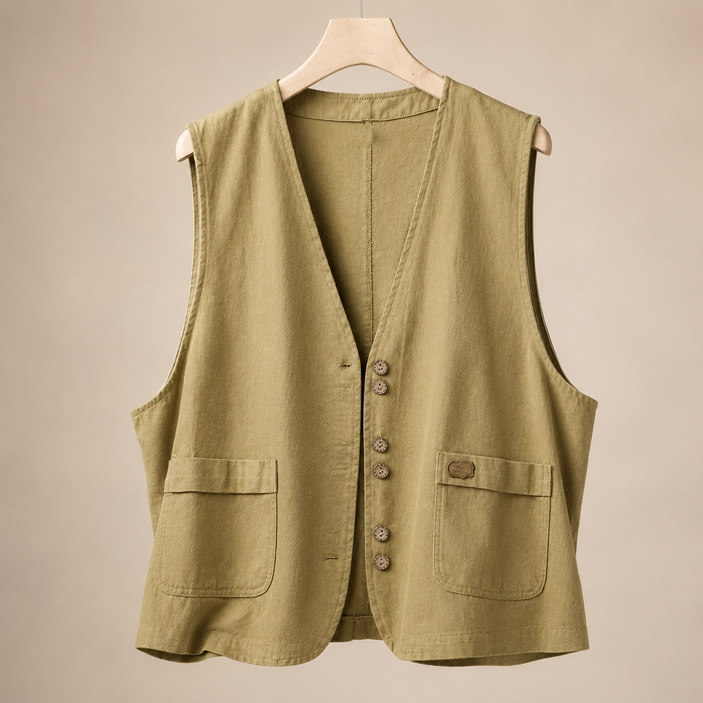 Savannah Button Vest