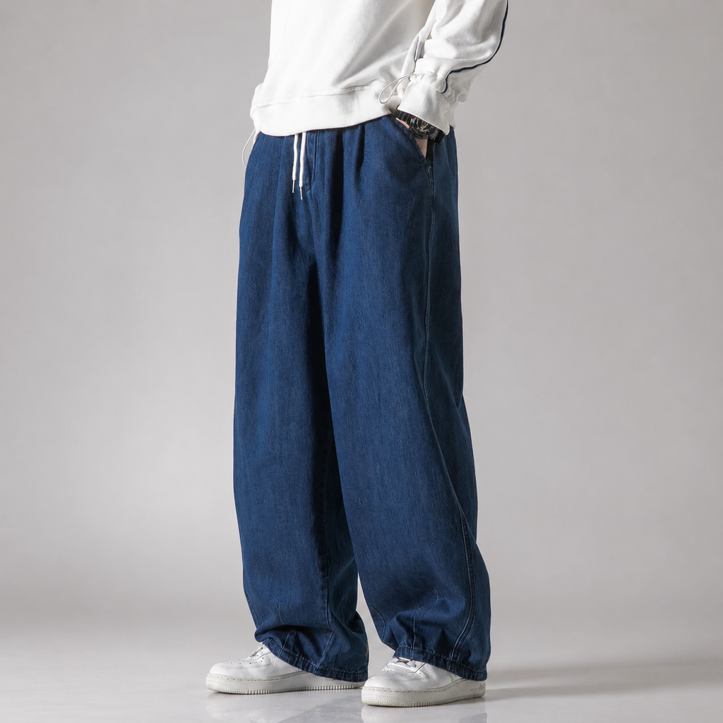 Matteo Men’s Wide-Leg Drawstring Pants