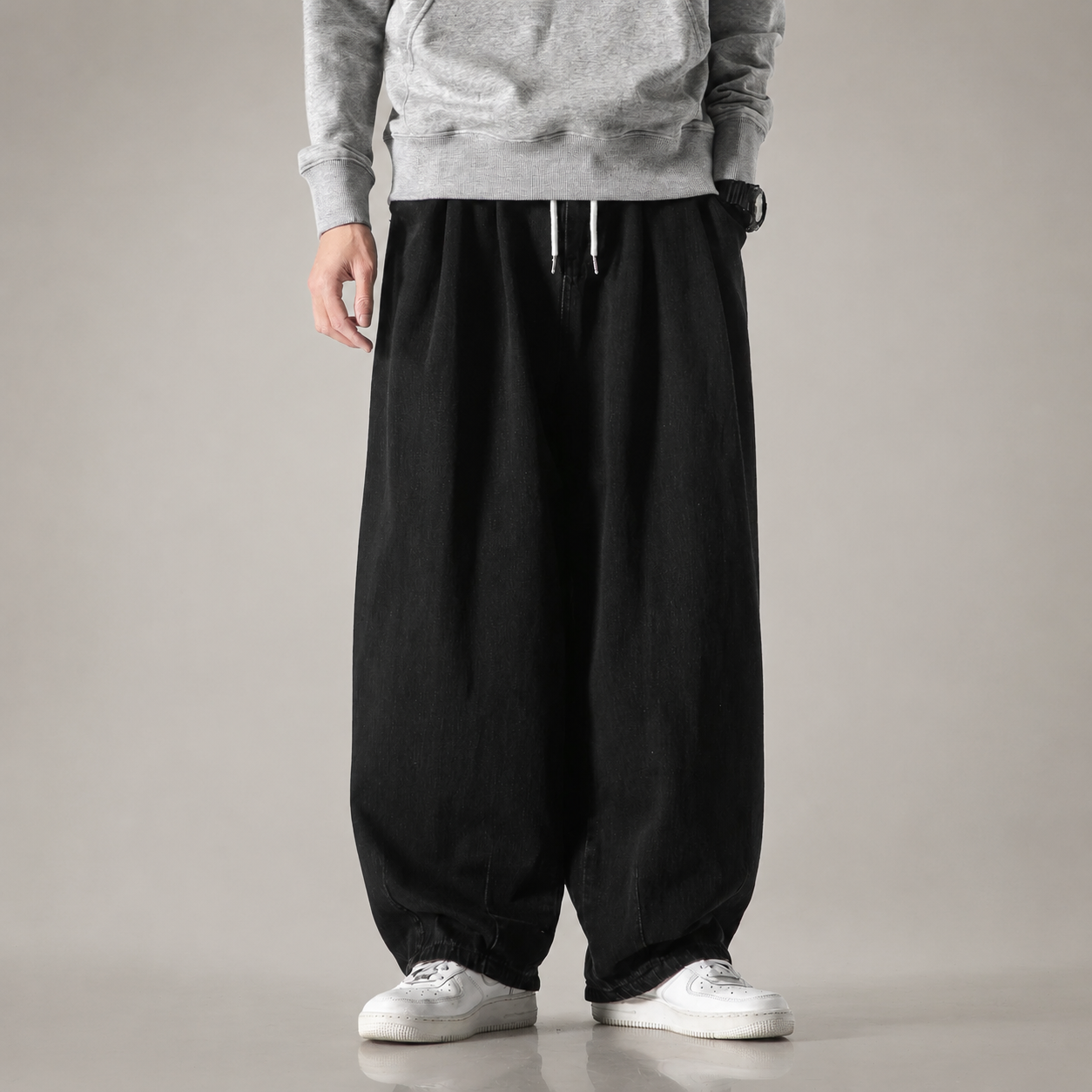 Matteo Men’s Wide-Leg Drawstring Pants