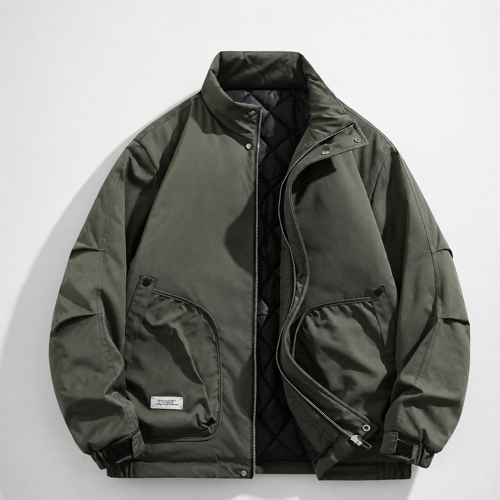Victor Men's Wind-Resistant Bomber Jacket