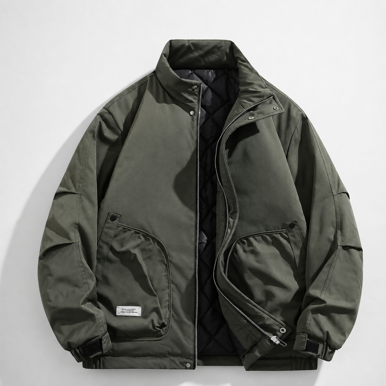 Victor Men's Wind-Resistant Bomber Jacket