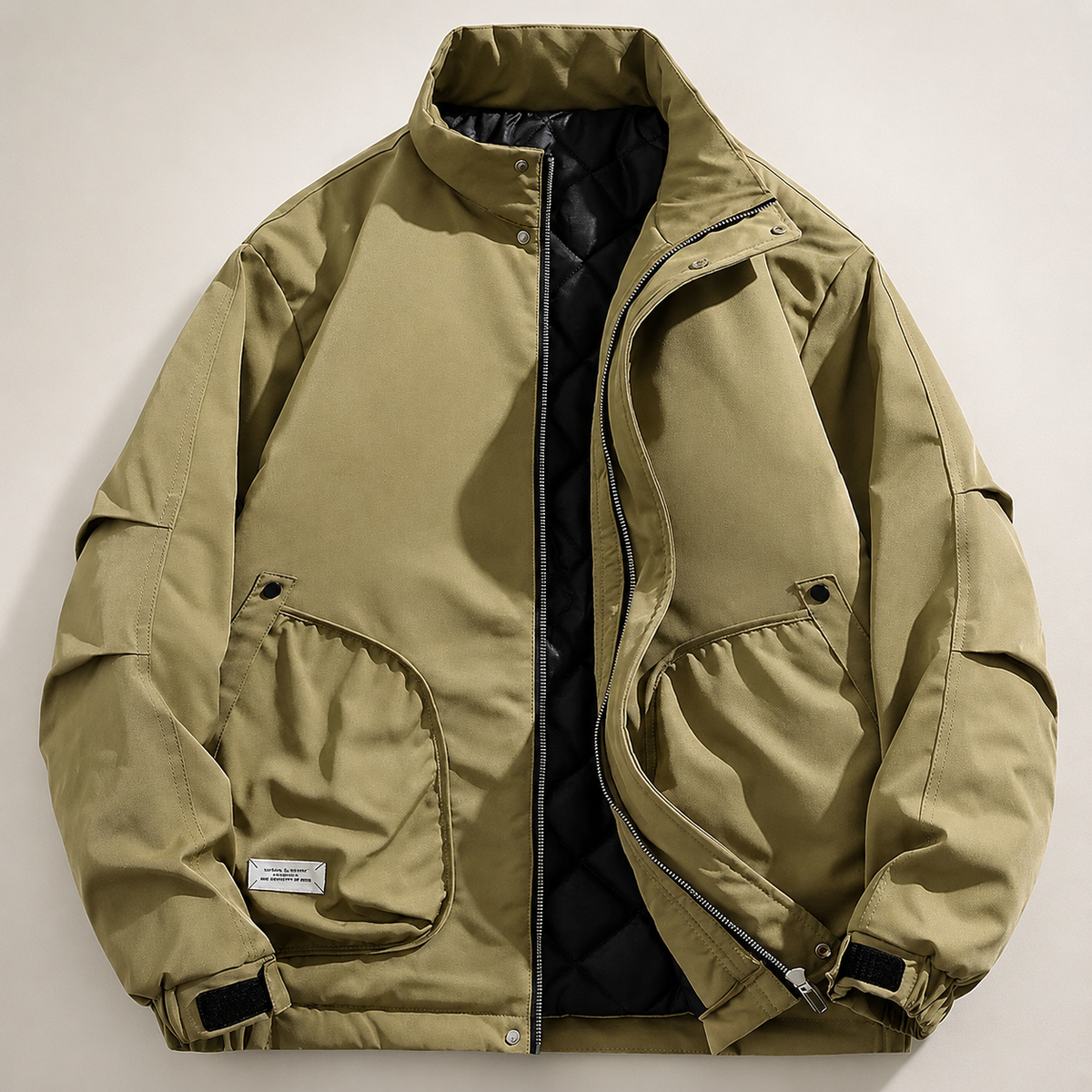 Victor Men's Wind-Resistant Bomber Jacket