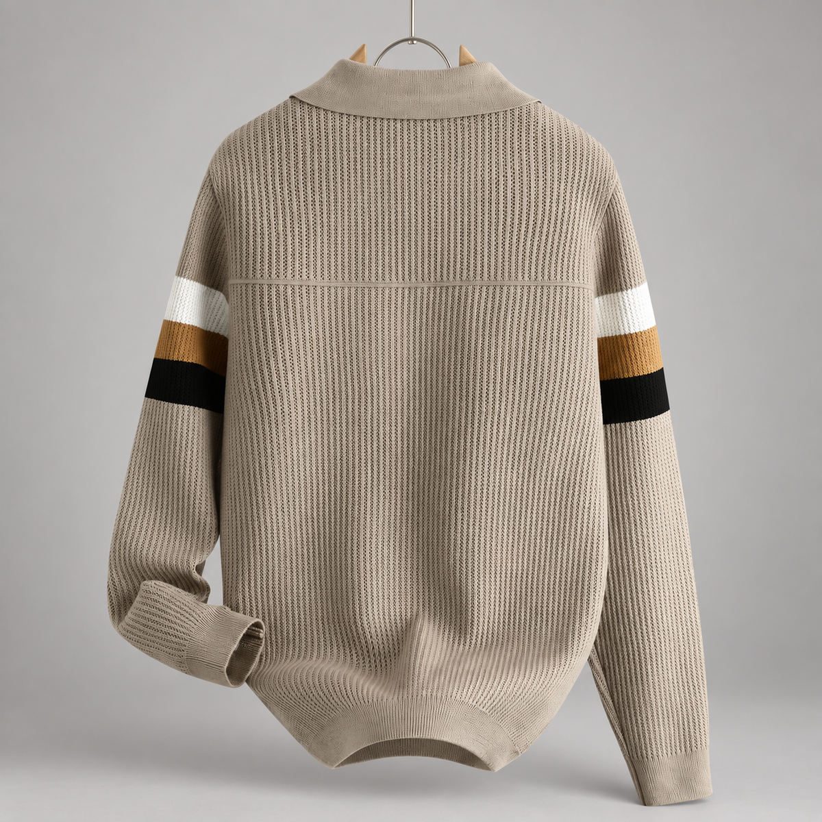 Ambrose Men’s Striped Knit Cardigan