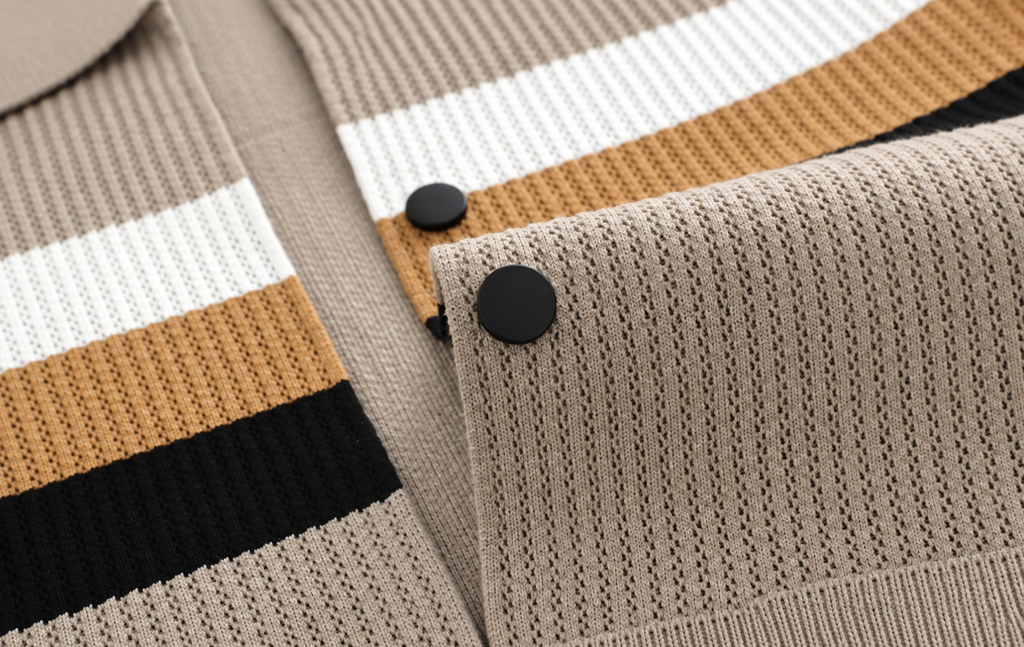 Ambrose Men’s Striped Knit Cardigan